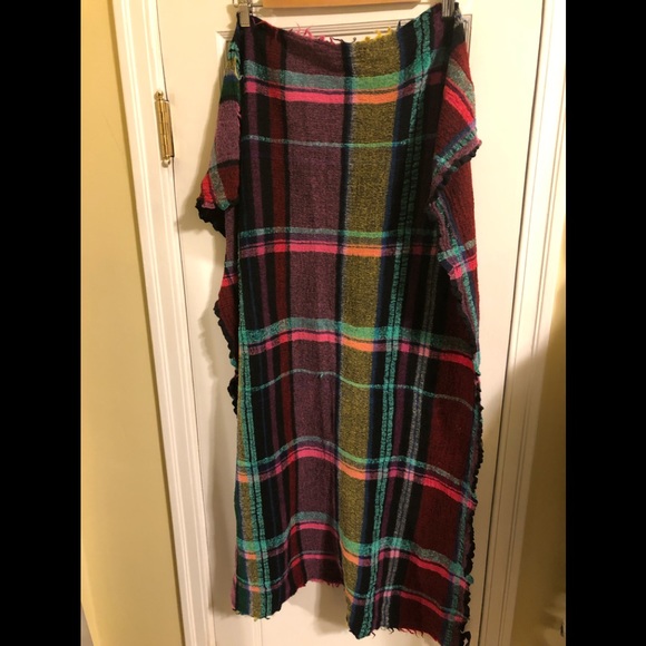 Zara Plaid Scarf - Picture 3 of 5